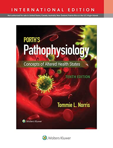 Porth's Pathophysiology, International Edition: Concepts of Altered Health States von Lippincott Williams&Wilki