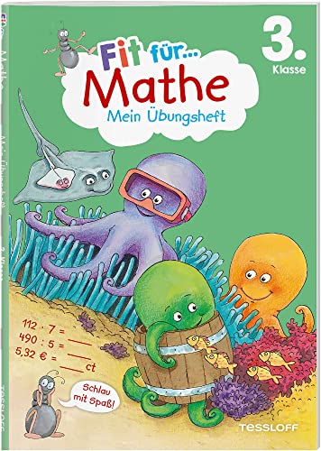 Fit für Mathe 3. Klasse. Mein Übungsheft / Fit für die Schule / Zahlen bis 1000 / Geometrie / Sach- und Textaufgaben / Lernhilfe für Mathematik in der ... (Fit für die Schule Mein Übungsheft)