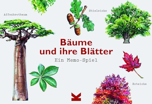 Bäume und ihre Blätter : Ein Memo-Spiel