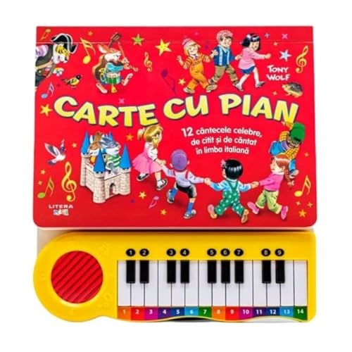 Carte Cu Pian. 12 Cantecele Celebre, De Citit Si De Cantat In Limba Italiana