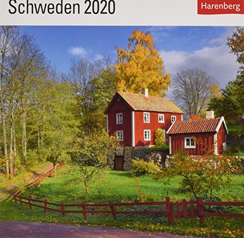 Schweden Postkartenkalender 2020. Wochenkalendarium. Blockkalender. Format 16 x 17,5 cm: Sehnsuchtskalender, 53 Postkarten
