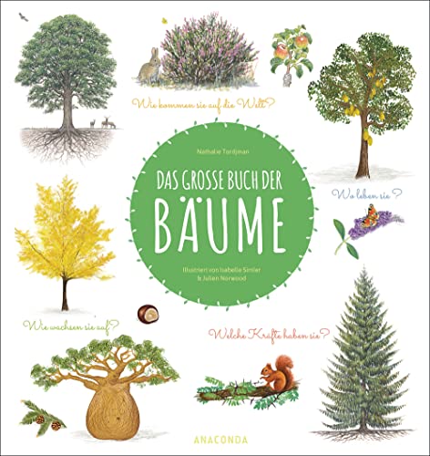 Das große Buch der Bäume: Wunderschön farbig illustriertes Kindersachbuch ab 7 Jahren von ANACONDA