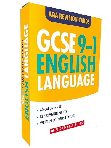 English Language AQA (GCSE Grades 9-1 Subject Revision Cards) von Scholastic
