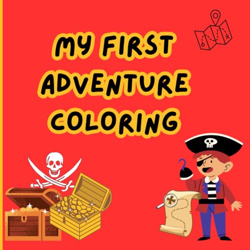 My first coloring adventure: my first coloring adventure, ideal coloring book for children von Independently published