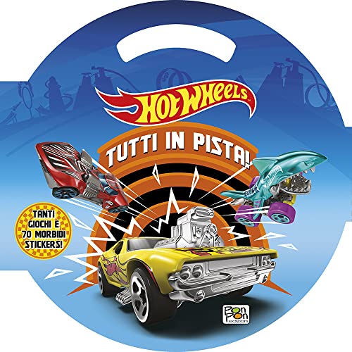Tutti in pista! Hot Wheels. Puffy sticker. Con adesivi. Ediz. a colori von Pon Pon Edizioni