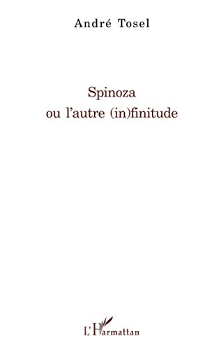 Spinoza ou l'autre (in)finitude von L'HARMATTAN