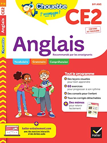 Chouette - Anglais CE2: cahier d'entraînement recommandé par les enseignants von HATIER