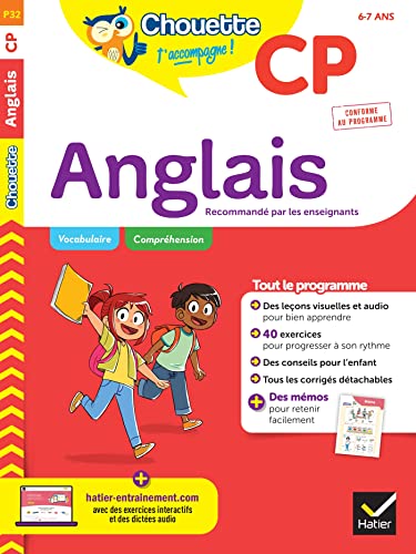 Chouette - Anglais CP: cahier d'entraînement recommandé par les enseignants