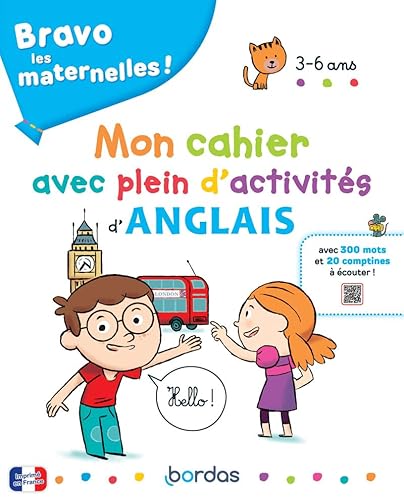 Bravo les maternelles - Mon cahier avec plein d'activités d'anglais + ressources audios Bravo les maternelles - Mon cahier avec plein d'activités d'anglais + ressources audios von BORDAS