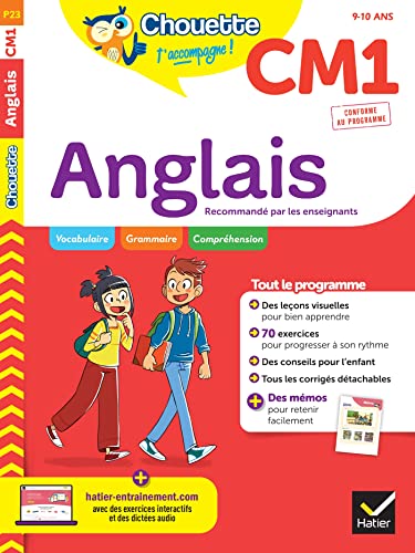 Chouette - Anglais CM1: cahier d'entraînement recommandé par les enseignants von HATIER