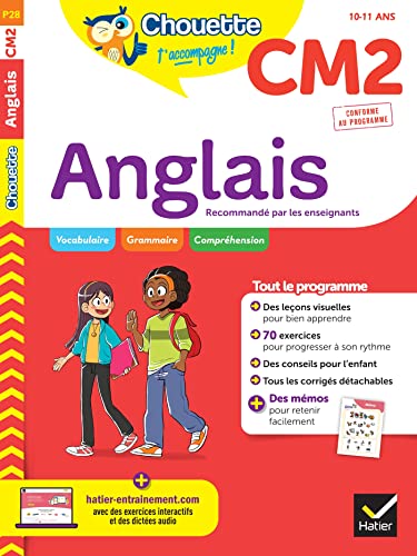 Chouette - Anglais CM2: cahier d'entraînement recommandé par les enseignants