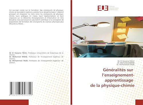 Généralités sur l'enseignement-apprentissage de la physique-chimie von Éditions universitaires européennes