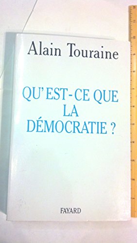 Qu'est-ce que la démocratie ?