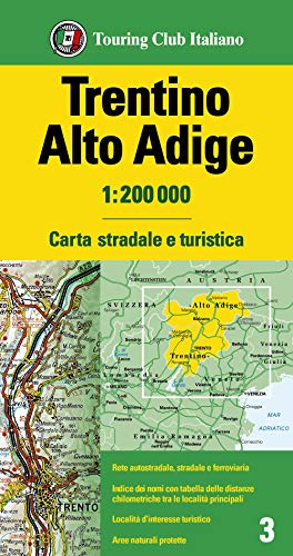 Trentino / Alto Adige (3) (Carta stradale e turistica, Band 3)