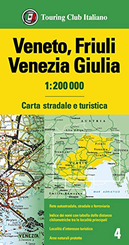 Veneto / Friuli Venice / Giulia (4) (Carta stradale e turistica, Band 4)