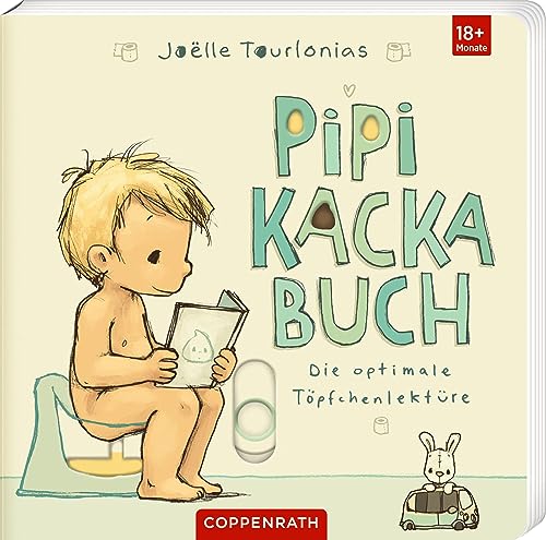 Pipikackabuch: Die optimale Töpfchenlektüre: Spielerisch trocken werden – interaktives Bilderbuch mit Schiebern & Klappen; ab 18 Monaten von Coppenrath Verlag GmbH & Co. KG