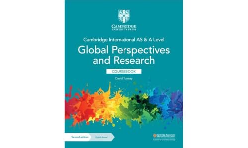 Cambridge International As & a Level Global Perspectives and Research Coursebook + Digital Access 2 Years von Cambridge University Press