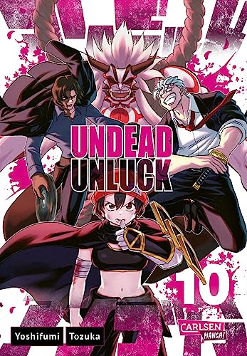 Undead Unluck 10: Actiongeladene Love-Comedy mit einem ungleichen Duo und grandiosen Zeichnungen von CARLSEN MANGA