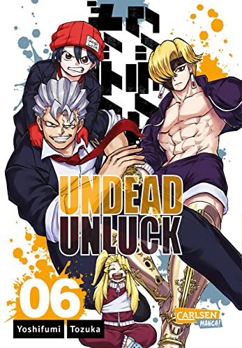 Undead Unluck 6: Actiongeladene Love-Comedy mit einem ungleichen Duo und grandiosen Zeichnungen von CARLSEN MANGA