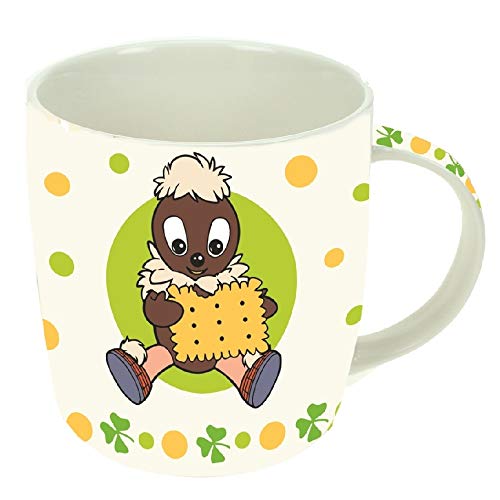 Porzellan-Tasse Pittiplatsch im Haus: Motiv mit Keks in Geschenkkarton: Kaffeetasse Teetasse Geschenkidee Geschenk Tasse von Trötsch