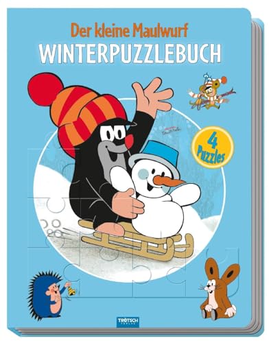 Trötsch Der kleine Maulwurf Winter Puzzlebuch: Beschäftigungsbuch Entdeckerbuch Puzzlebuch