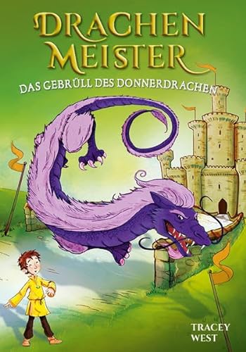 Drachenmeister Band 8 - Das Gebrüll des Donnerdrachen: Kinderbücher ab 6-8 Jahre (Erstleser Mädchen Jungen) von Adrian Verlag