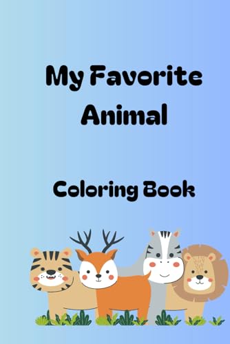 My Favorite Animal Coloring Book