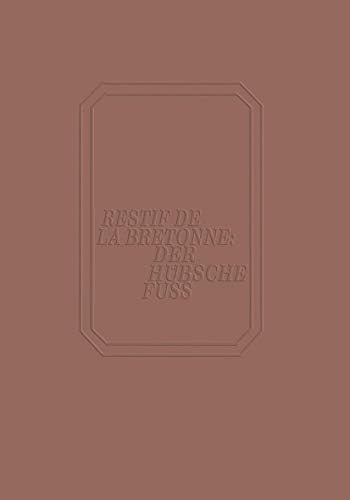 Der Hübsche Fuss Der Hübsche Fuss von Birkhäuser