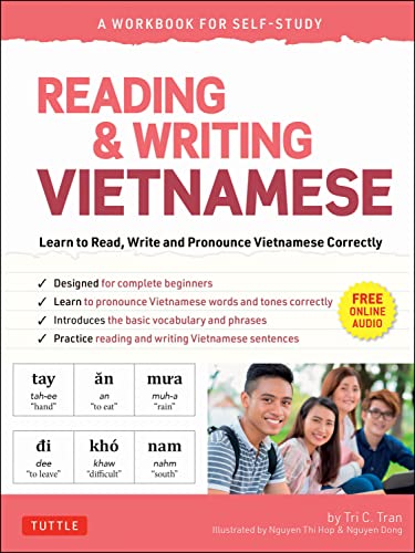 Reading & Writing Vietnamese: A Workbook for Self-Study: Learn to Read, Write and Pronounce Vietnamese Correctly (Online Audio & Printable Flash Cards)