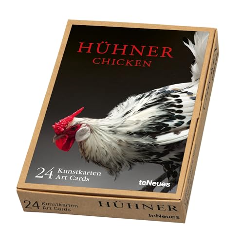 Hühner, Kunstkartenbox von teNeues Media