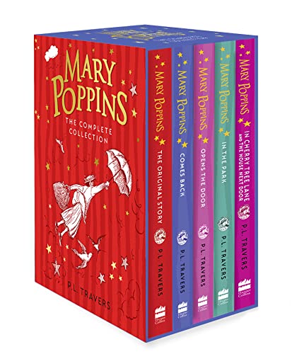 Mary Poppins - The Complete Collection Box Set: Mary Poppins, Mary Poppins Comes Back, Mary Poppins Opens the Door, Mary Poppins in the Park, Mary ... Lane / Mary Poppins and the House Next Door