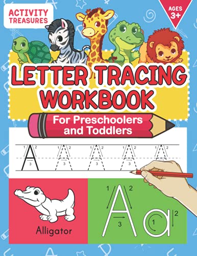 Letter Tracing Workbook For Preschoolers And Toddlers: A Fun ABC Practice Workbook To Learn The Alphabet For Preschoolers And Kindergarten Kids! Lots ... Handwriting Workbooks for Children, Band 1)