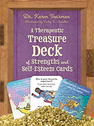 A Therapeutic Treasure Deck of Strengths and Self-Esteem Cards (Therapeutic Treasures Collection) von Jessica Kingsley Publishers