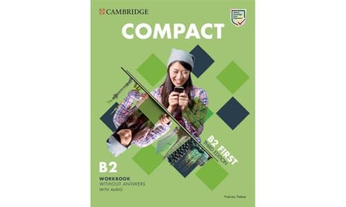 Compact First Workbook without Answers with Audio von Cambridge University Press