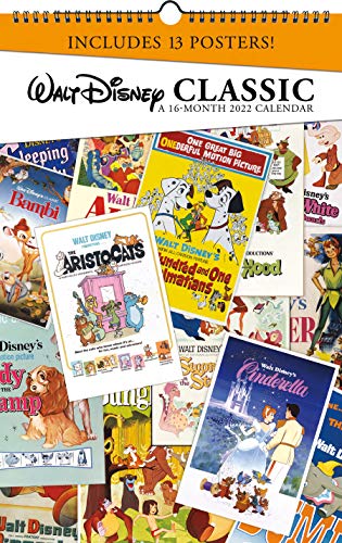 2022 Disney Classic Posters Oversized Poster Calendar