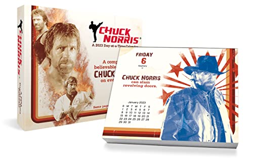 2023 Chuck Norris Day-at-a-Time Box Calendar