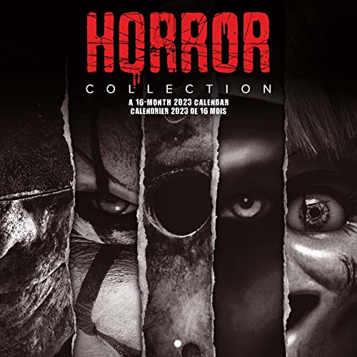 2023 Horror Collection Wall Calendar (Bilingual French) (French Edition)