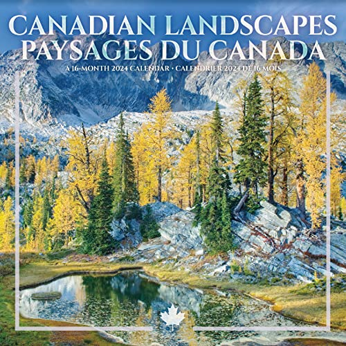 2024 Canadian Landscapes Mini Wall Calendar (Bilingual French) (English and French Edition)