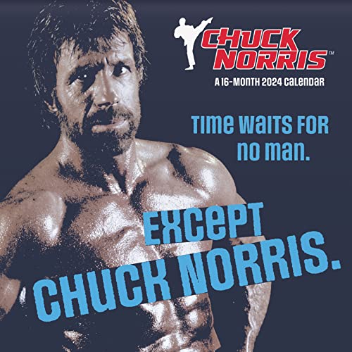 2024 Chuck Norris Wall Calendar