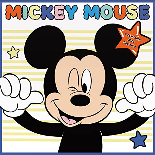 2024 Disney Mickey Mouse Mini Wall Calendar