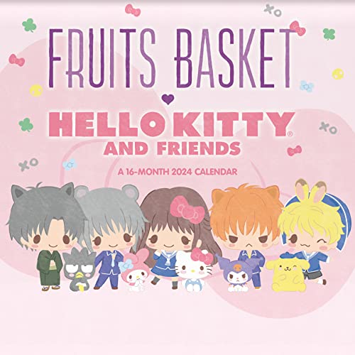 2024 Fruits Basket x Hello Kitty & Friends Wall Calendar