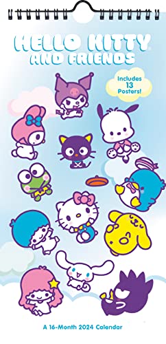 2024 Hello Kitty and Friends Mini Poster Calendar
