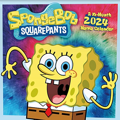 2024 Nickelodeon SpongeBob SquarePants Wall Calendar