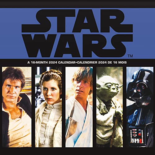2024 Star Wars: Saga Wall Calendar (Bilingual French) (English and French Edition)