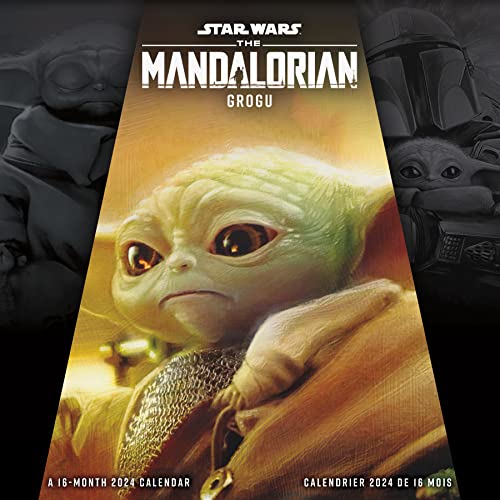 2024 Star Wars: The Mandalorian - The Child Mini Wall Calendar (Bilingual French) (English and French Edition)