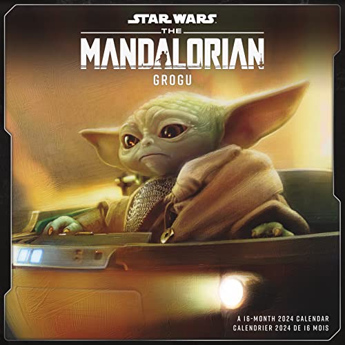 2024 Star Wars: The Mandalorian - The Child Wall Calendar (Bilingual French) (English and French Edition)