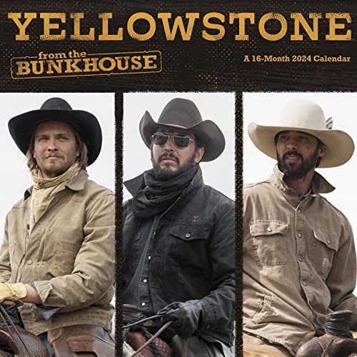 2024 Yellowstone - From the Bunkhouse Wall Calendar