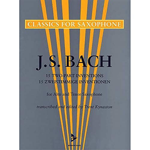 15 Two-Part Inventions: 2 Saxophone (A/T). Spielpartitur. (Classics for Saxophone)