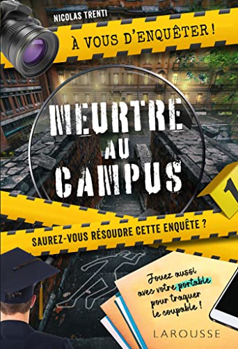 A vous d'enquêter- Meurtre au campus