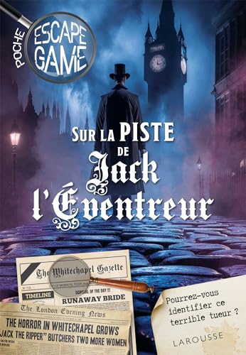 Escape game de poche Sur la piste de Jack L'Eventreur von LAROUSSE